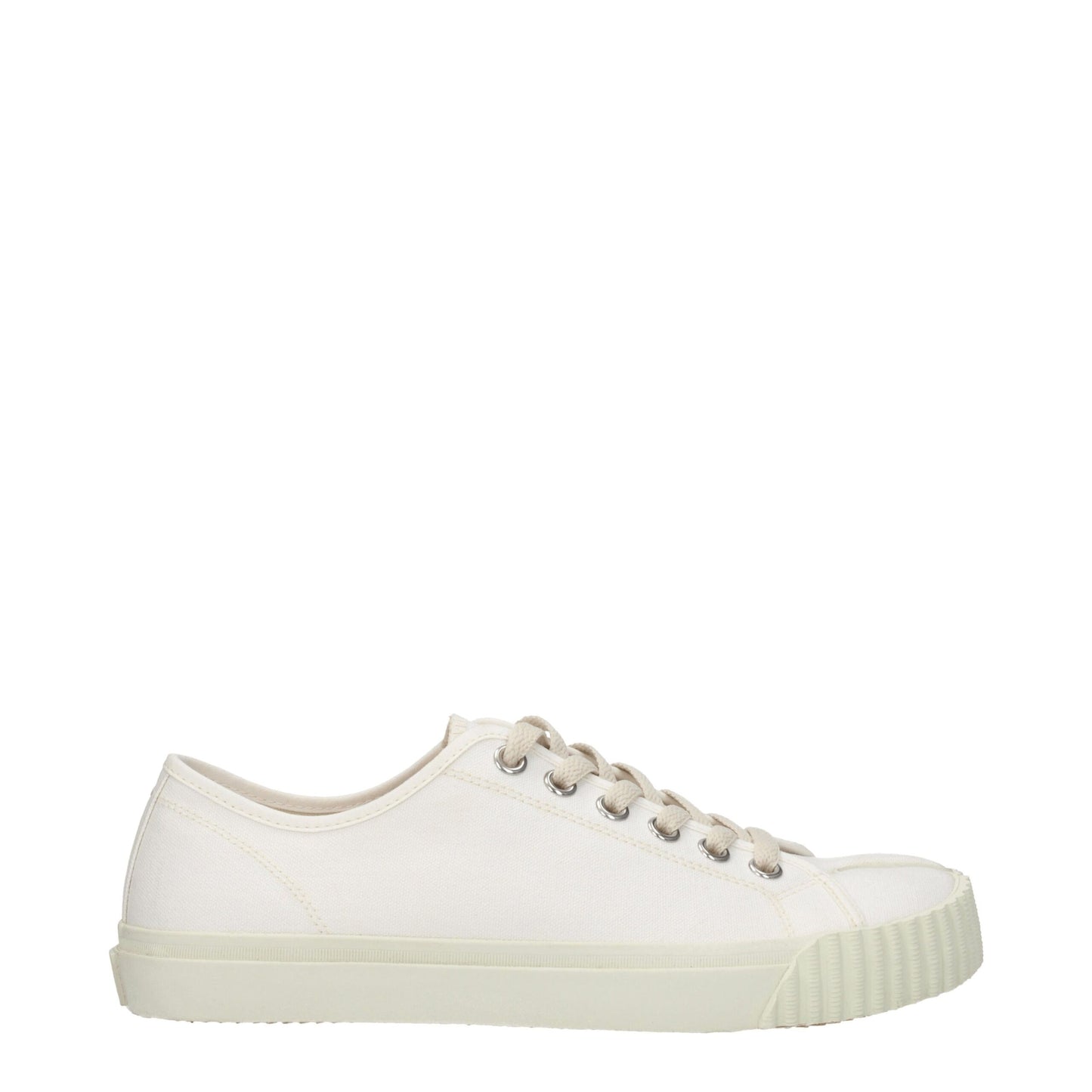 Maison Margiela White Fabric Sneakers
