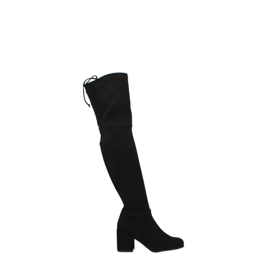 Stuart Weitzman Black Leather Boot