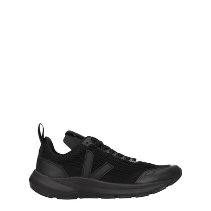 Veja Black Fabric Sneakers