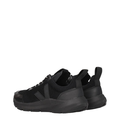 Veja Black Fabric Sneakers