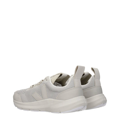 Veja Gray Fabric Sneakers