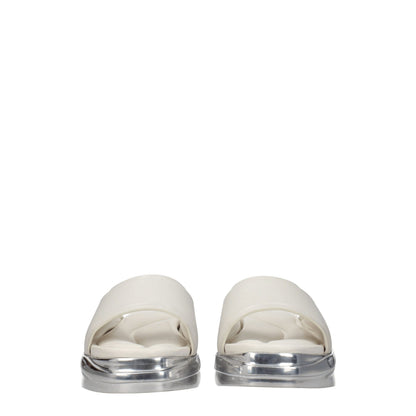 Alyx Gray Leather Slipper