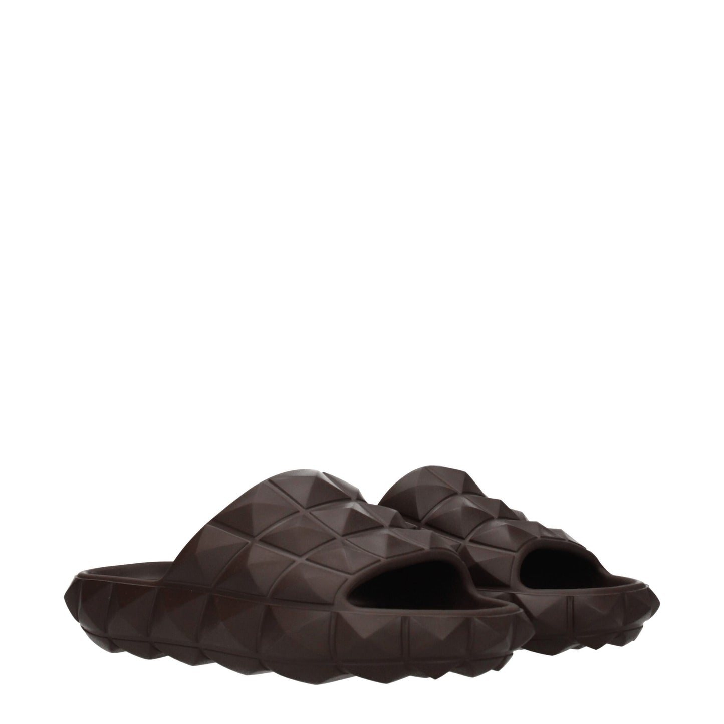 Valentino Garavani Brown Cotton Slipper