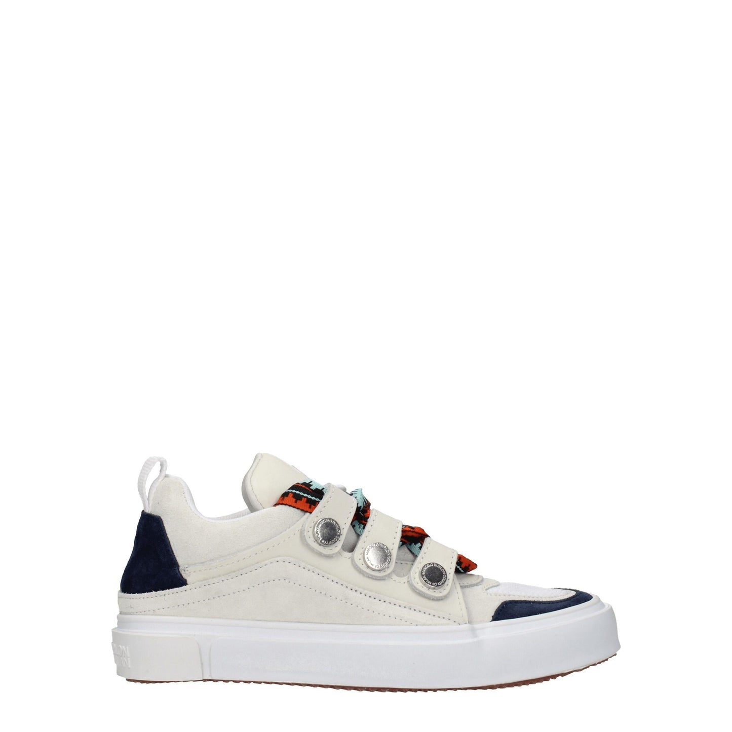 Marcelo Burlon Beige Leather Sneakers