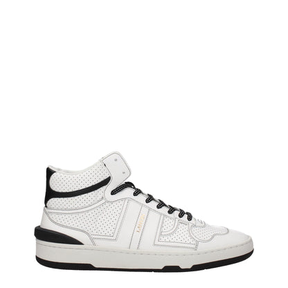 Lanvin White Leather Sneakers
