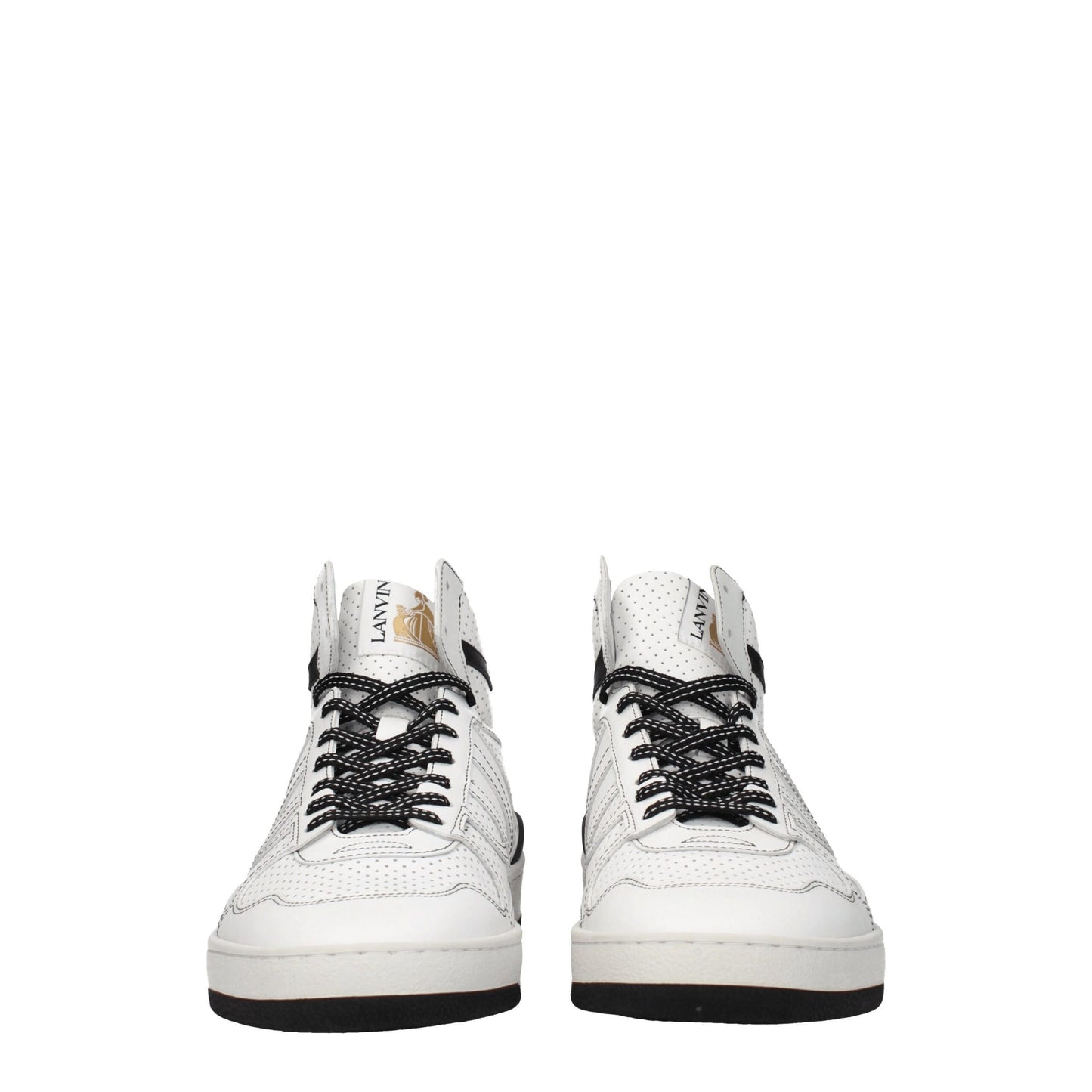 Lanvin White Leather Sneakers
