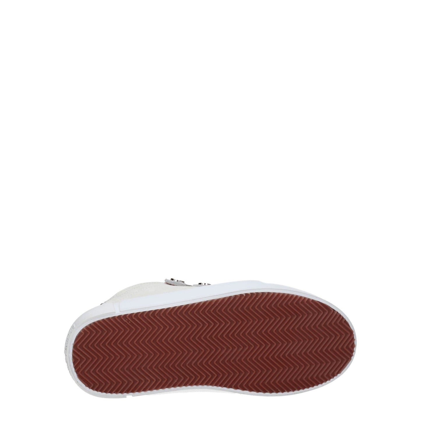 Marcelo Burlon Beige Leather Sneakers