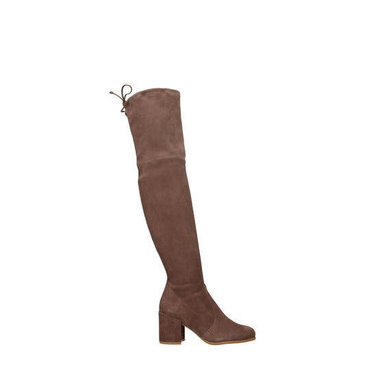 Stuart Weitzman Beige Leather Boot