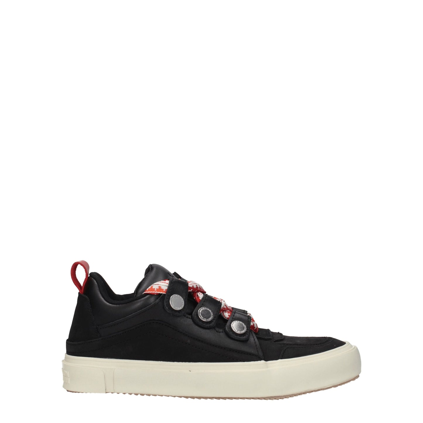 Marcelo Burlon Black Leather Sneakers