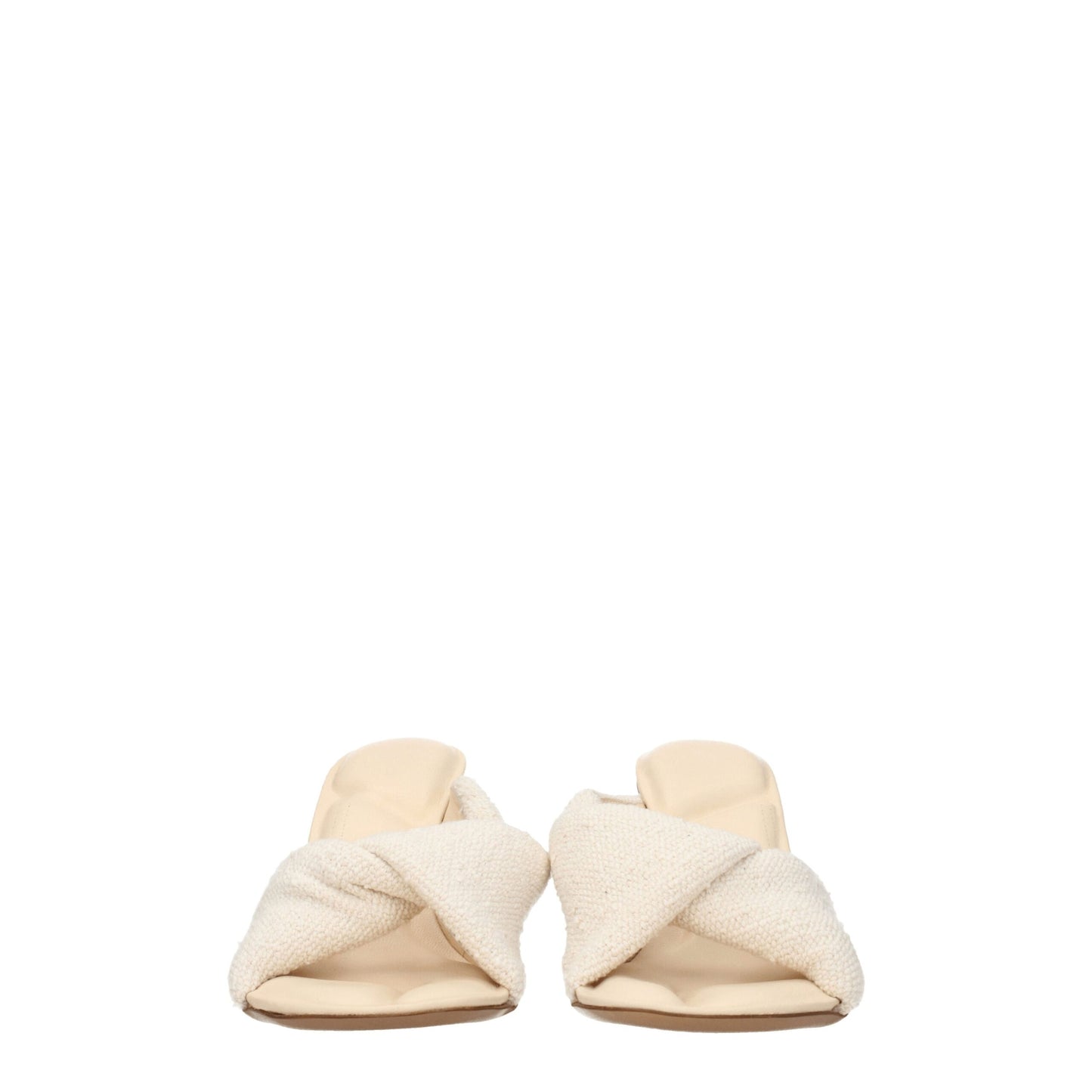 Jacquemus Beige Fabric Sandal