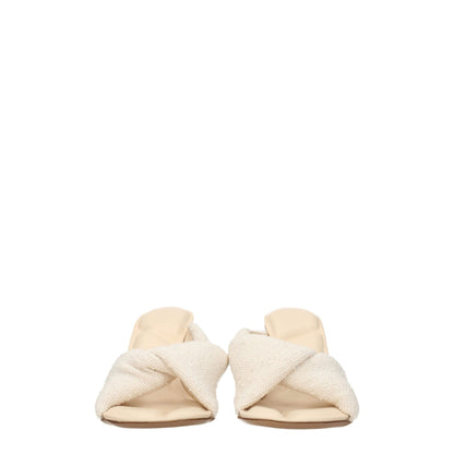Jacquemus Beige Fabric Sandal