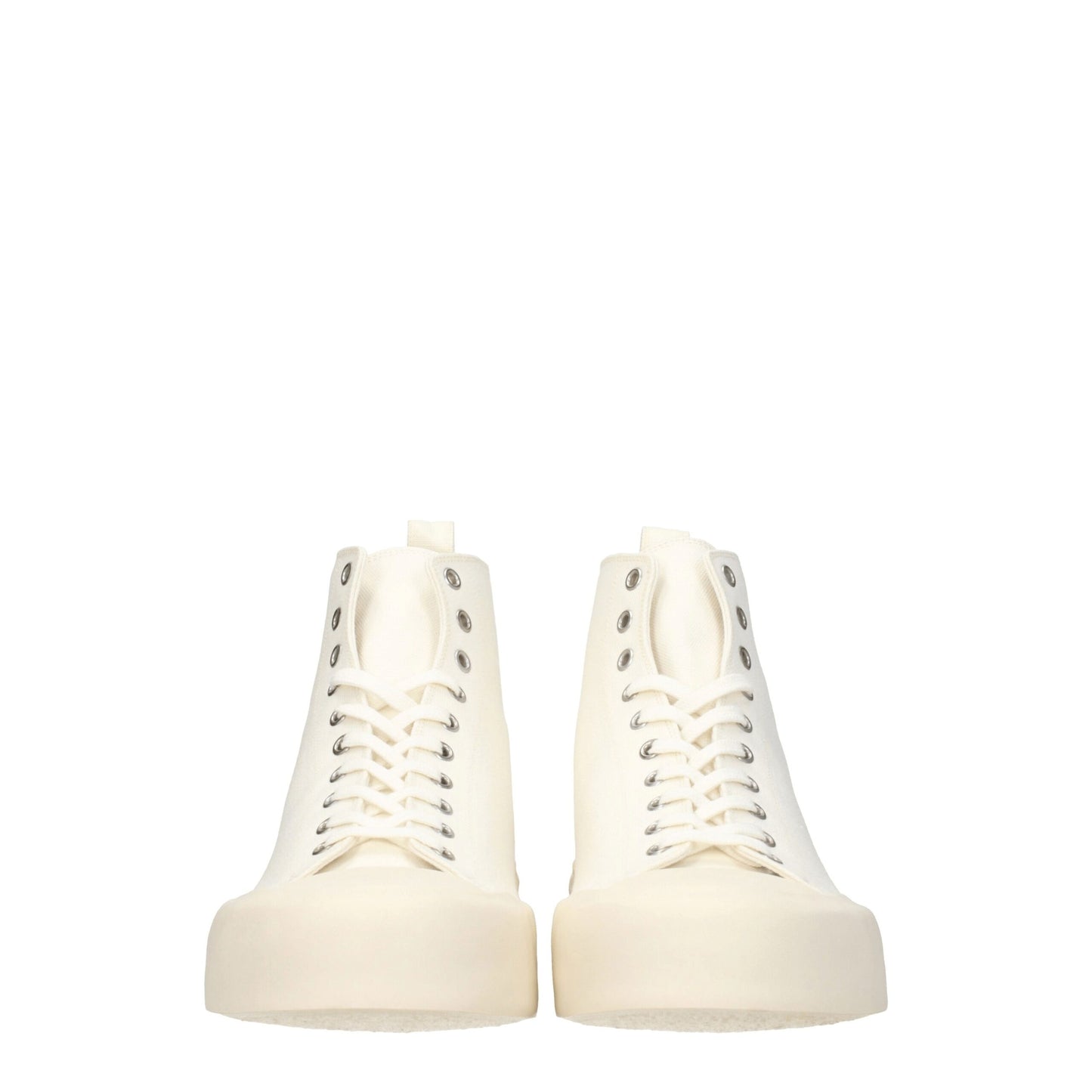 Jil Sander Beige Fabric Sneakers