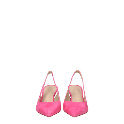 Stuart Weitzman Pink Leather Sandal