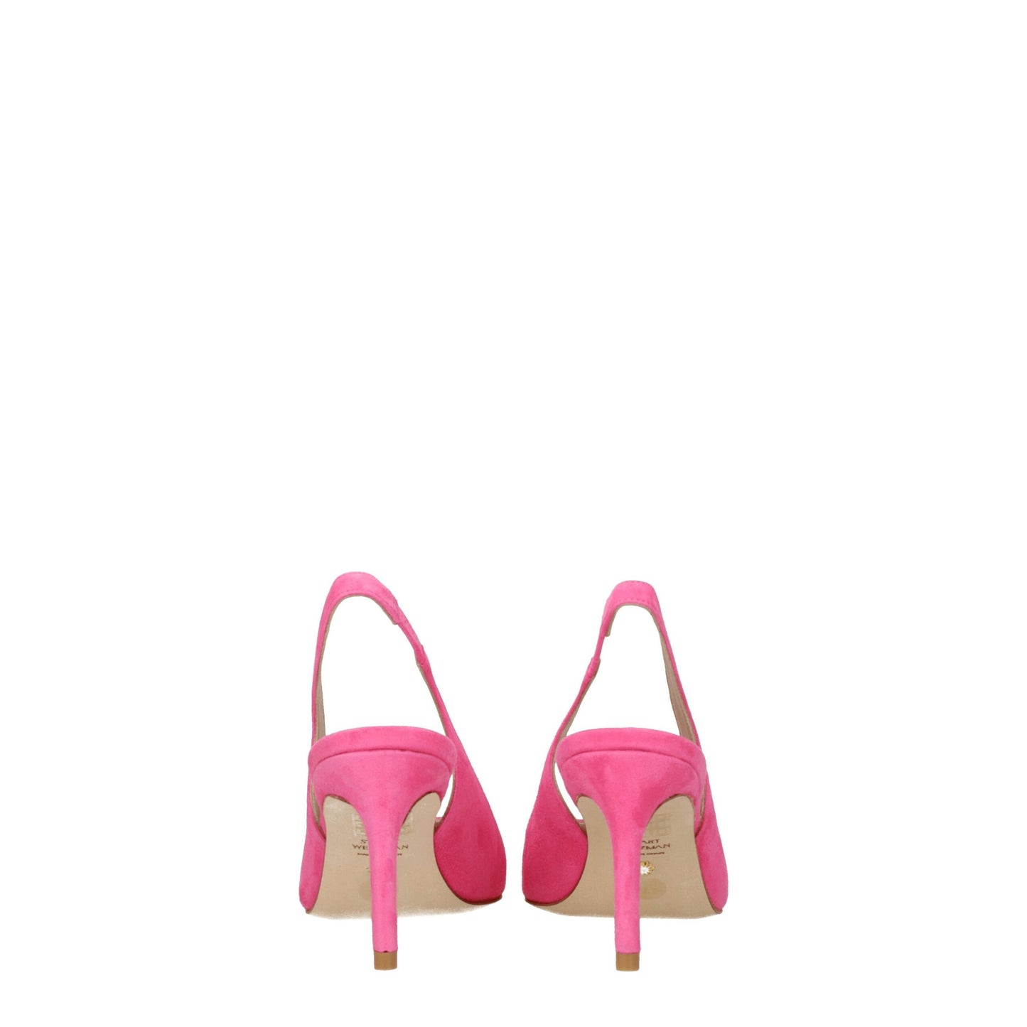 Stuart Weitzman Pink Leather Sandal
