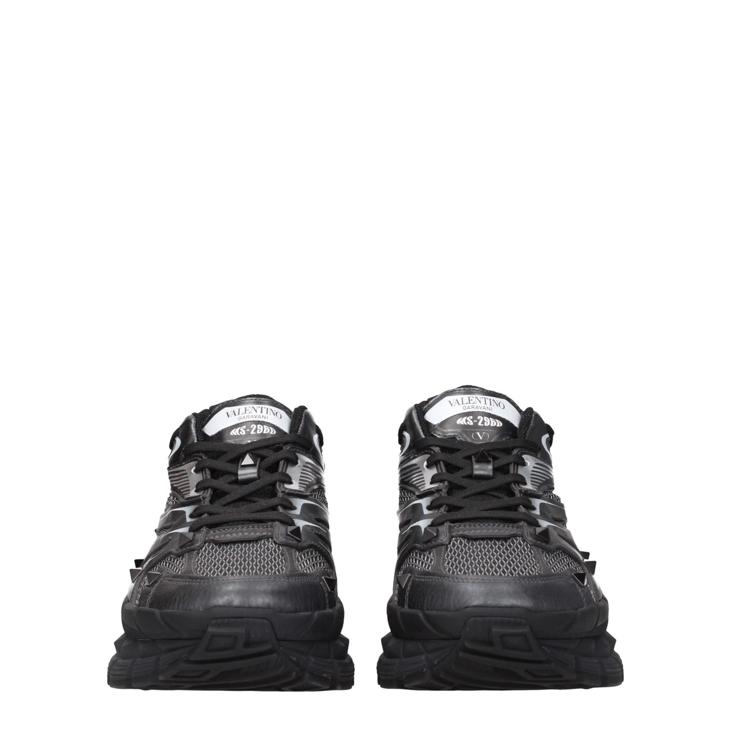 Valentino Garavani Black Fabric Sneakers