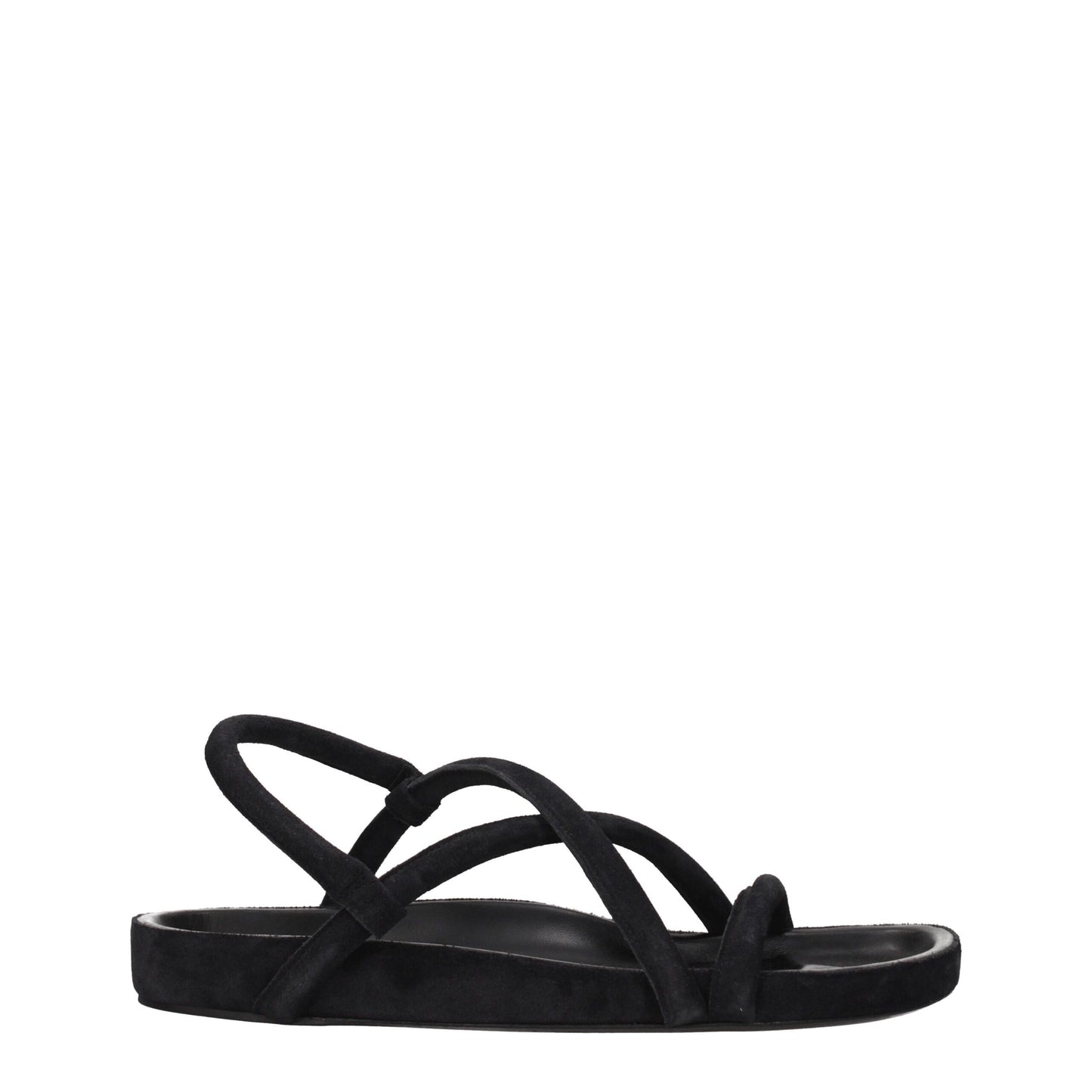 Isabel Marant Black Leather Sandal