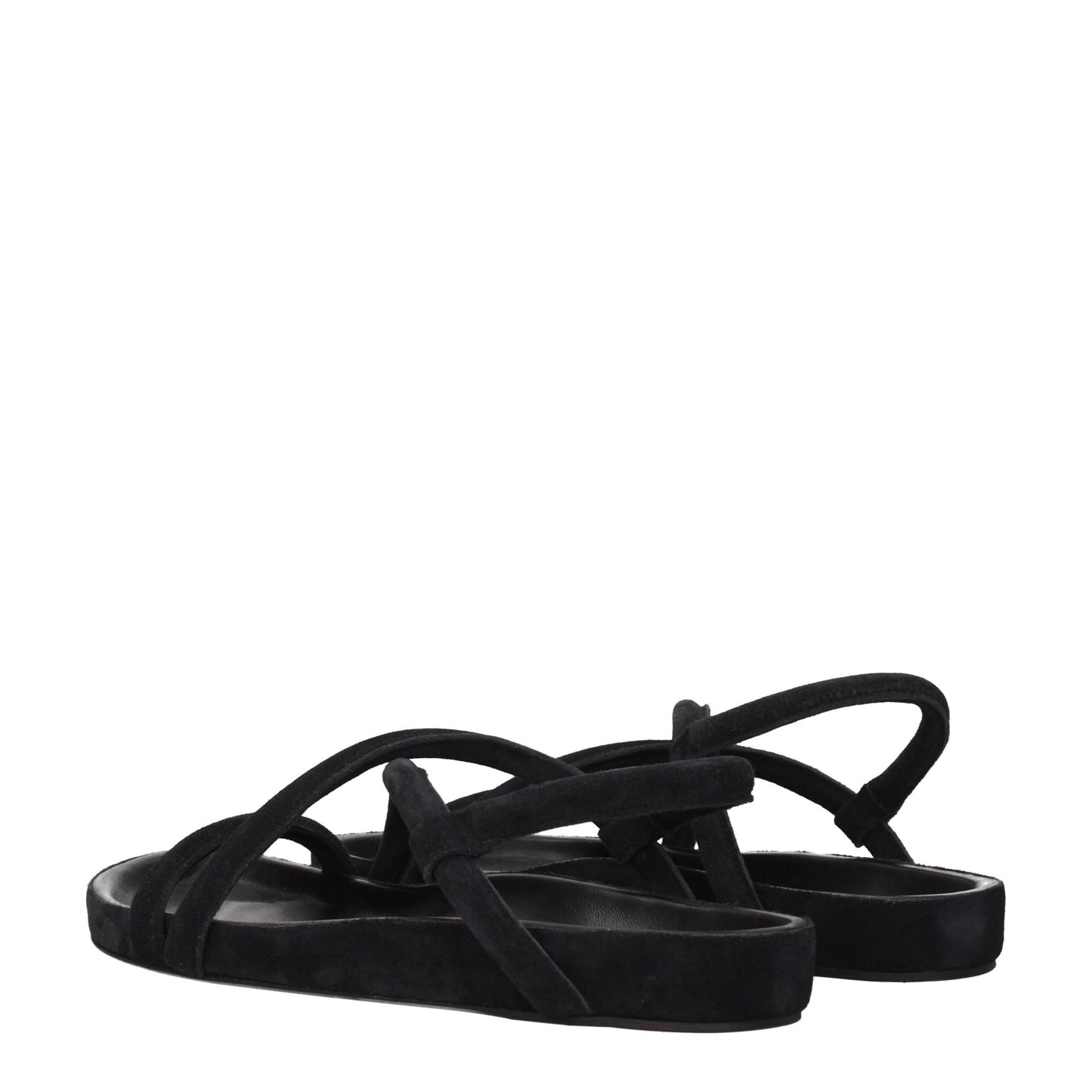 Isabel Marant Black Leather Sandal