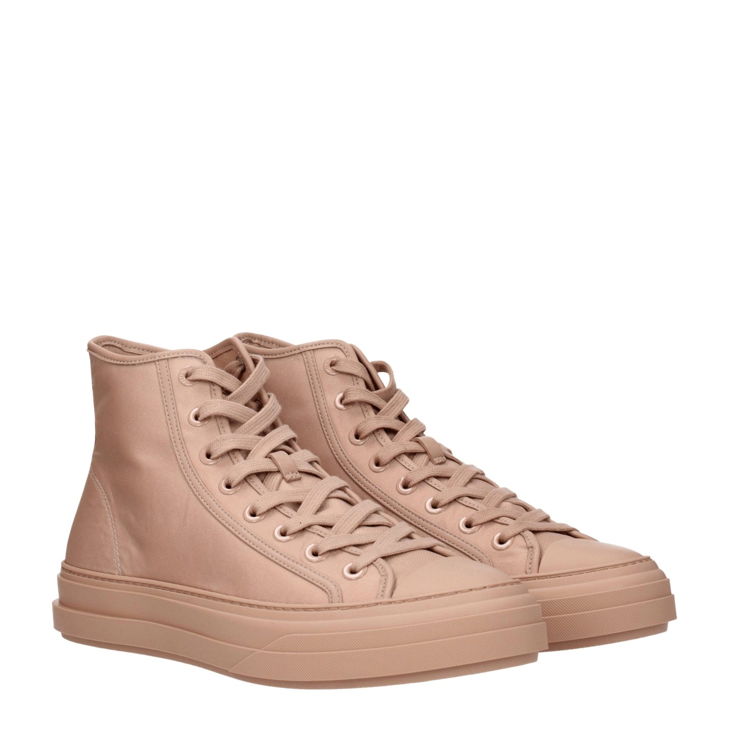 Valentino Garavani Pink Fabric High Tops