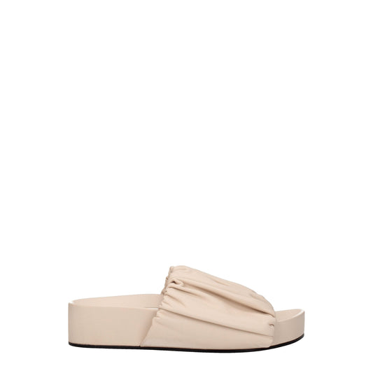 Jil Sander Pink Leather Slipper