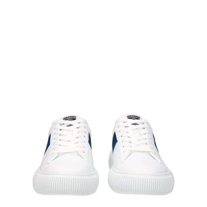 Versace White Leather Sneakers