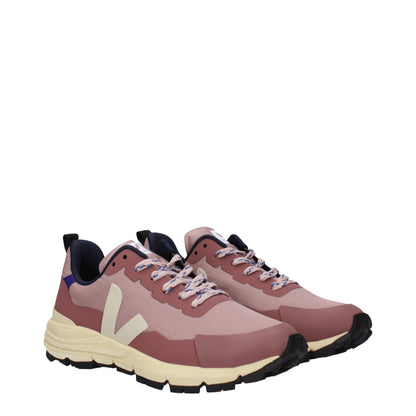 Veja Pink Fabric Sneakers