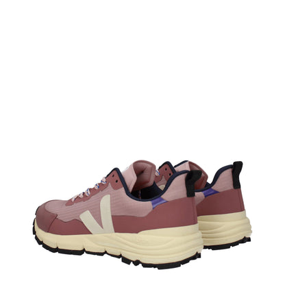 Veja Pink Fabric Sneakers