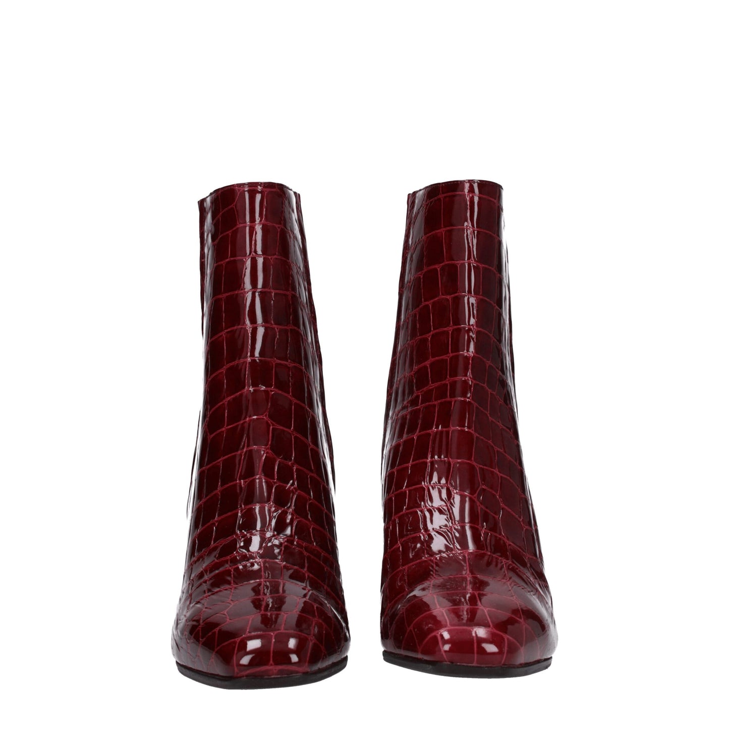 Aquazzura Red Leather Ankle