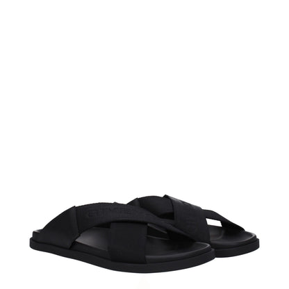 Givenchy Black Fabric Slipper