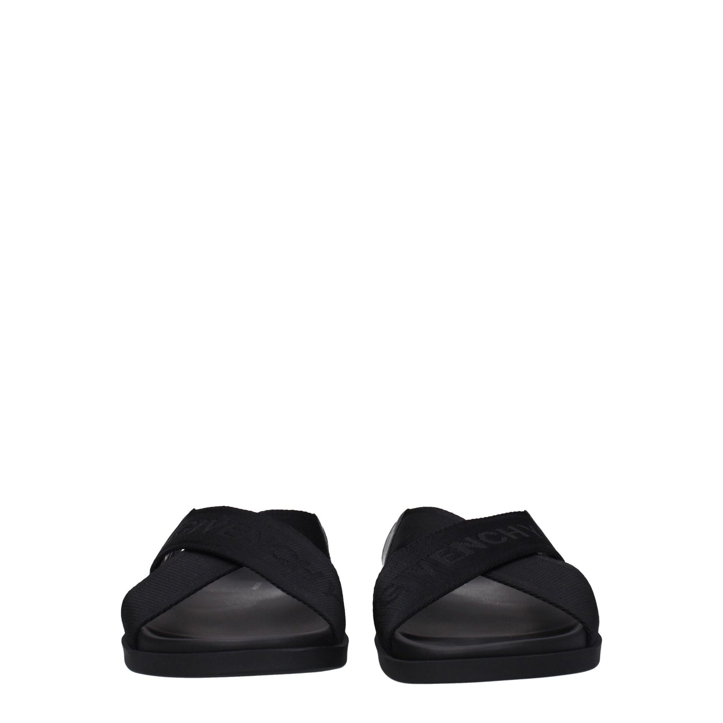 Givenchy Black Fabric Slipper
