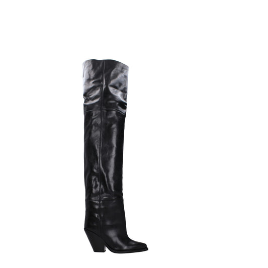 Isabel Marant Black Leather Boot