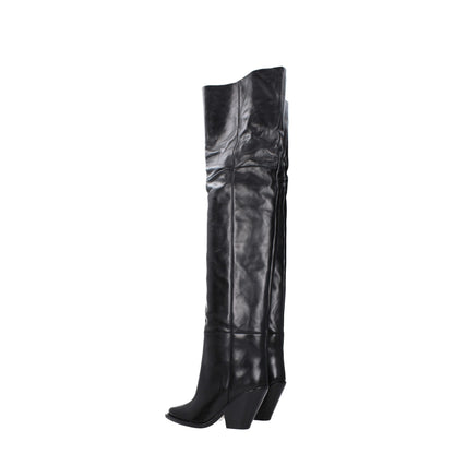Isabel Marant Black Leather Boot