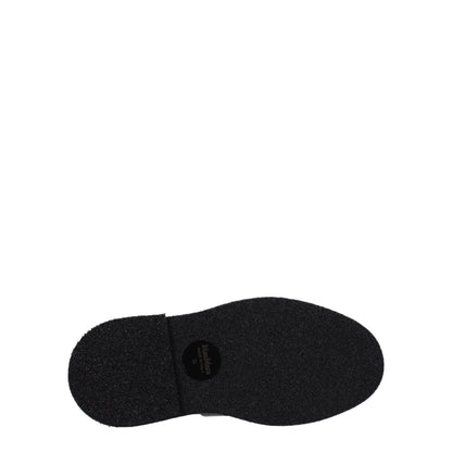 Max Mara Black Leather Oxfords And Derby