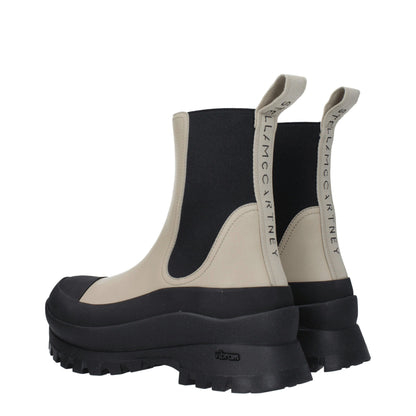 Stella McCartney Black Leather Ankle