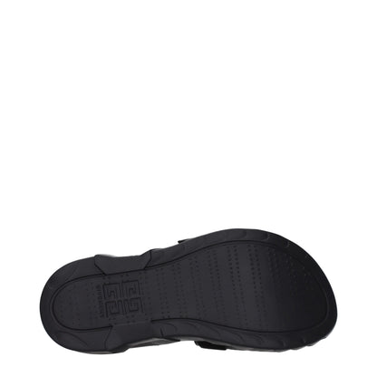Givenchy Black Fabric Slipper