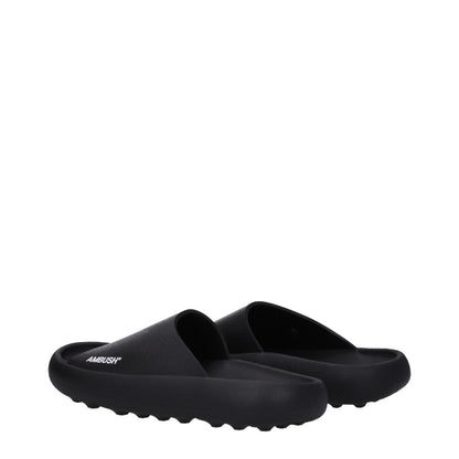 Ambush Black Cotton Slipper