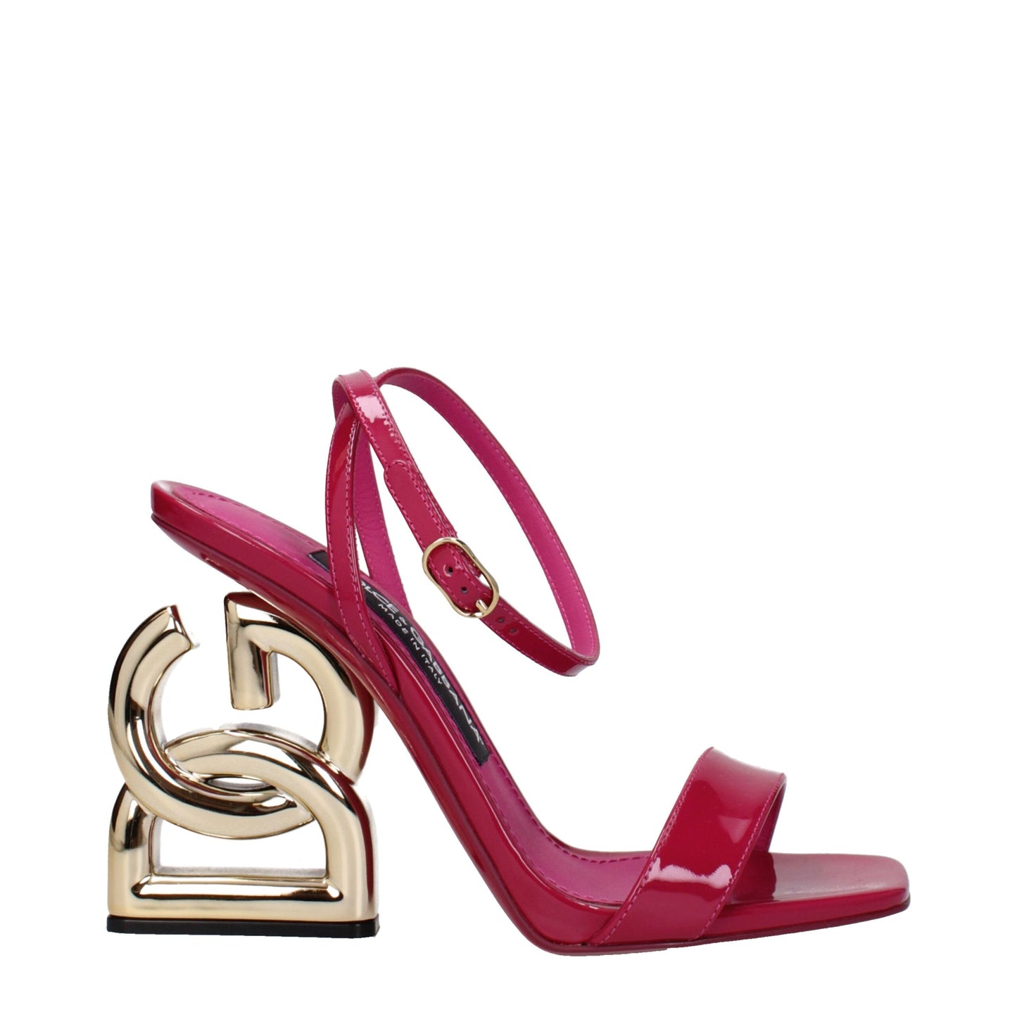 Dolce & Gabbana Pink Leather Sandal
