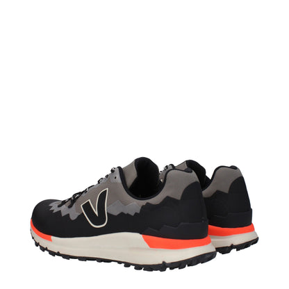 Veja Gray Fabric Sneakers