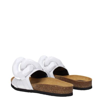 Jw Anderson White Leather Slipper