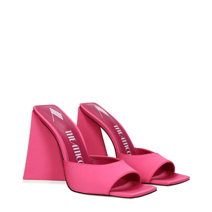 The Attico Pink Fabric Sandal