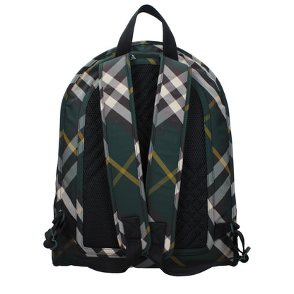 Burberry Green Fabric Backpack