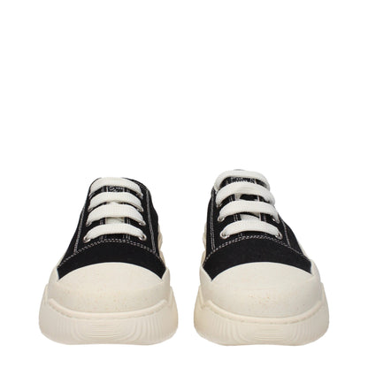 Stella McCartney Black Fabric Sneakers