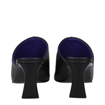 Stella McCartney Black Leather Sandal