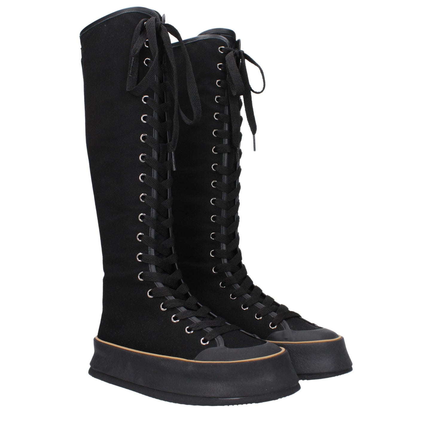 Max Mara Black Fabric Boot