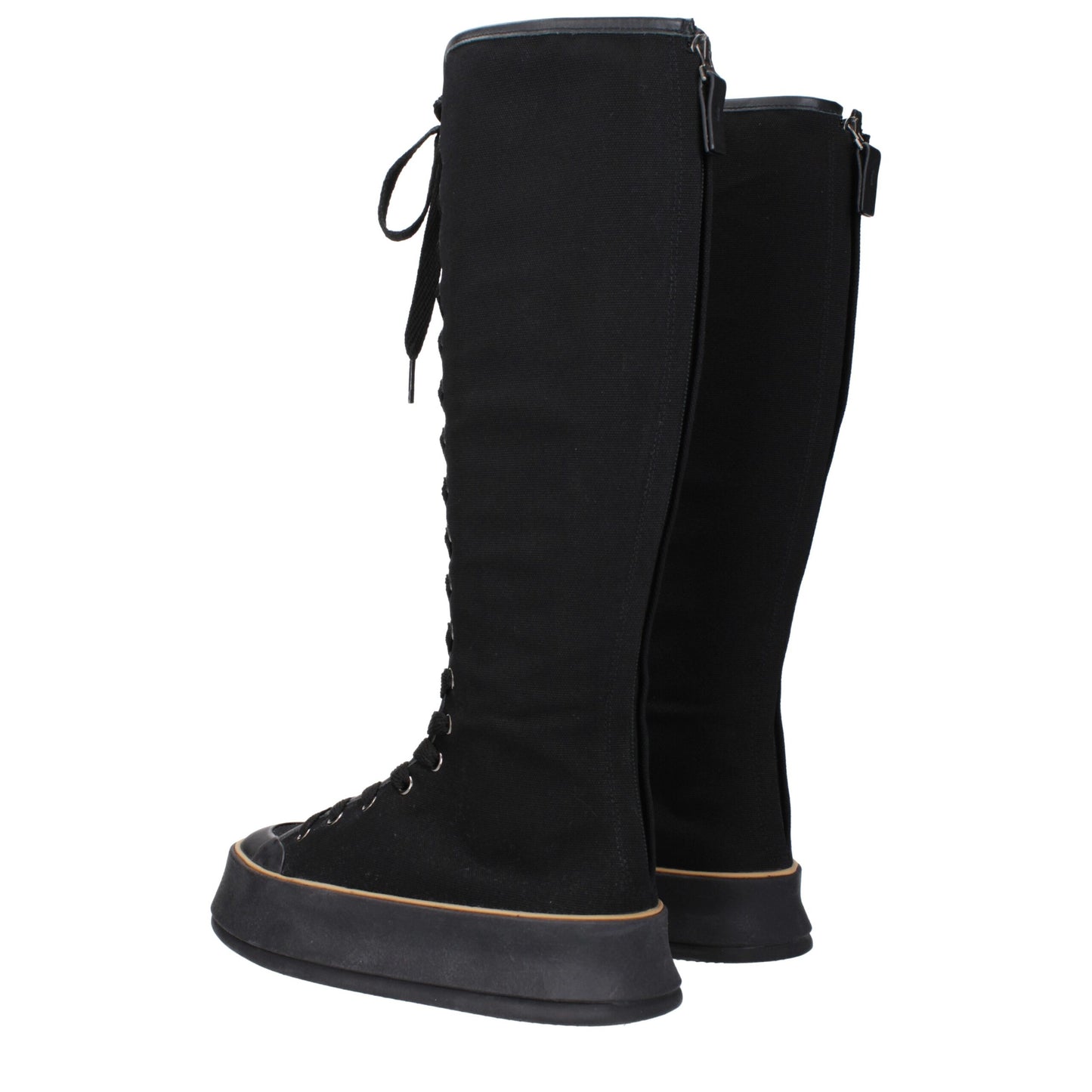 Max Mara Black Fabric Boot