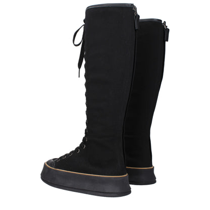 Max Mara Black Fabric Boot