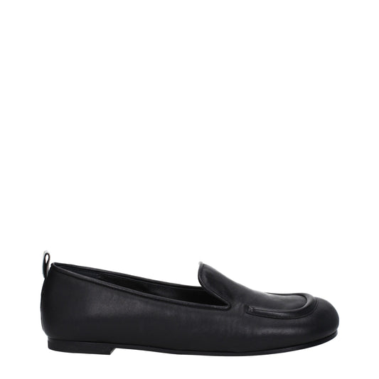 Premiata Black Leather Loafer