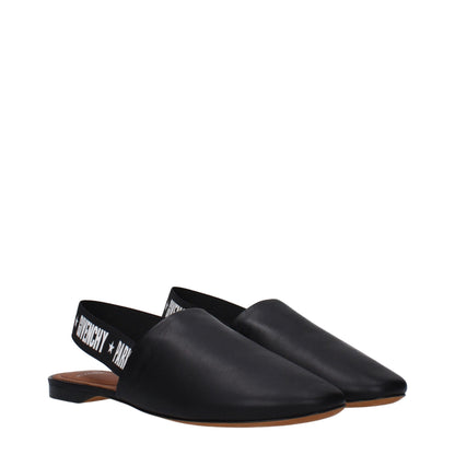 Givenchy Black Leather Sandal