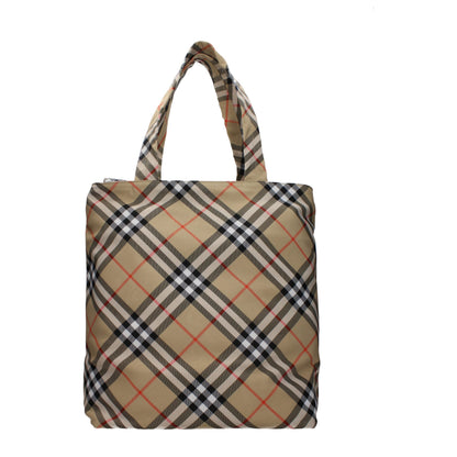 Burberry Beige Fabric Shoulder Bag