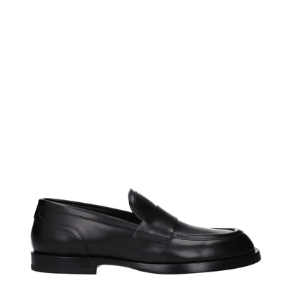 Dolce & Gabbana Black Leather Loafer