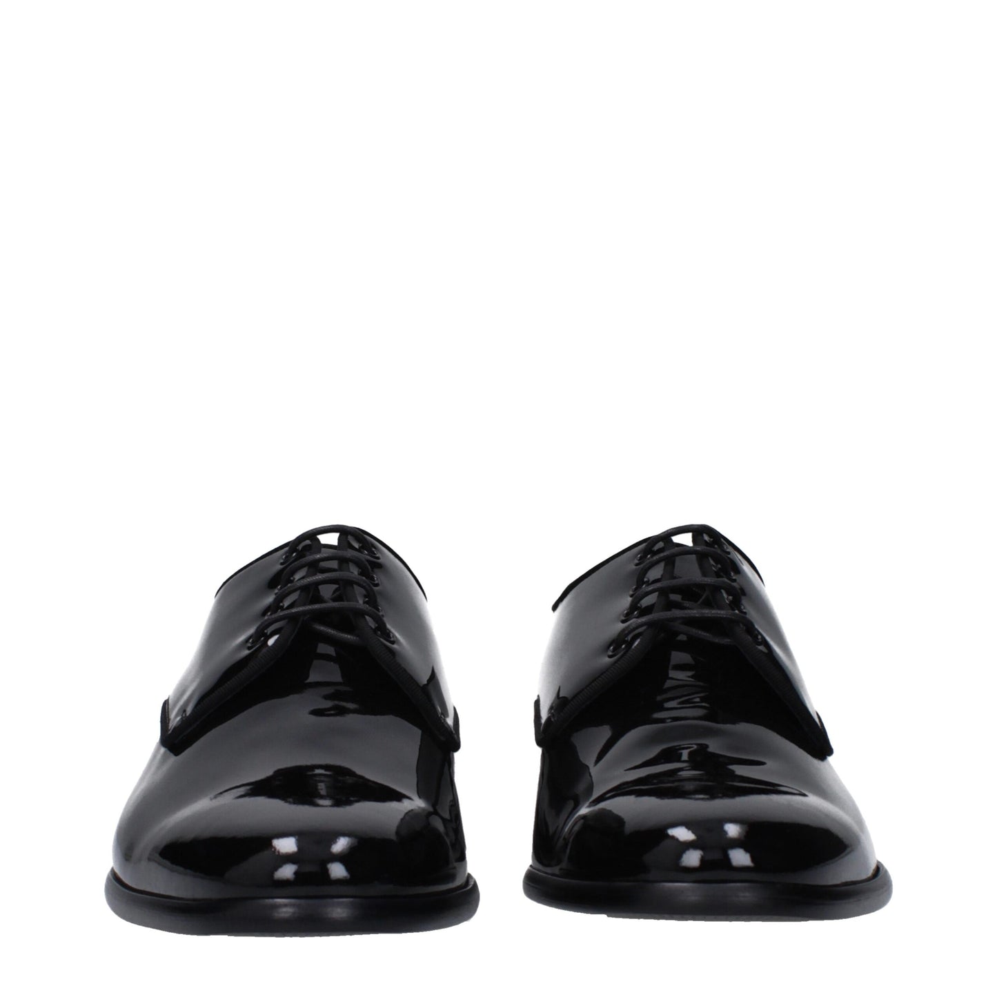Dolce & Gabbana Black Leather Oxfords And Derby